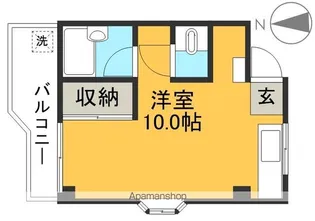 グランドコーポ高須【402号室】の間取り