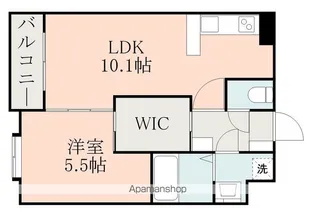メイン白山【302号室】の間取り