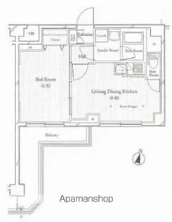 フィットエル仙台一番町【14階】の間取り