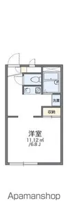 レオパレスオオサワ【2階】の間取り