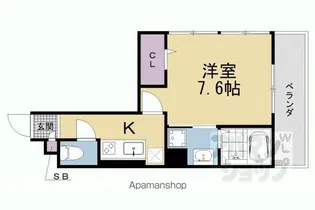 ASUKA II【301号室】の間取り