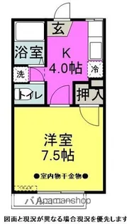 フレグランス桔梗【2階】の間取り
