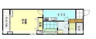 ブルーランド本町【501号室】の間取り
