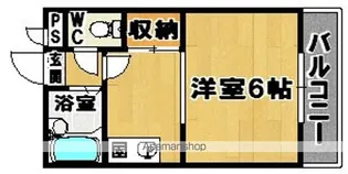 南風マンション【2階】の間取り