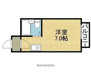 大宝新深江CTスクエア【506号室】の間取り