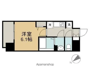 アステリ鶴舞(ツルマイ)トゥリア【5階】の間取り