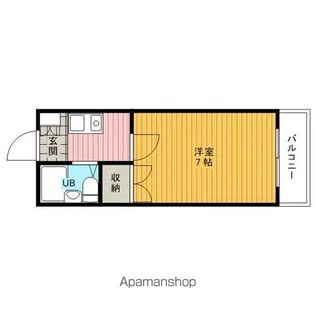 コージィコート瀬川Ⅱ【3階】の間取り