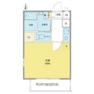 マーブルワン【1階】の間取り