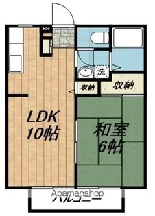 ベルツリー東川口【2階】の間取り