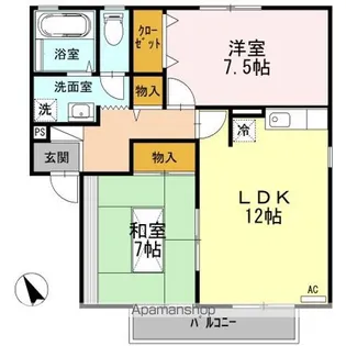 スプランドゥール A棟【1階】の間取り