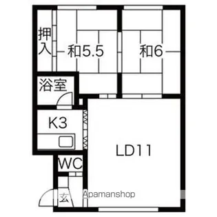 ファミリーレジデンス【2階】の間取り