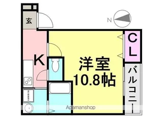 フジパレス西本町5番館【3階】の間取り