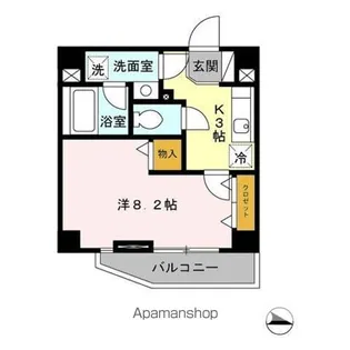 ラ・セネシオ【4階】の間取り