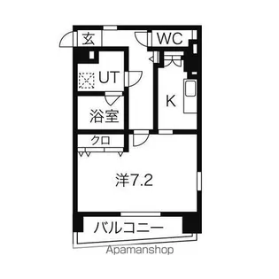 アール押切【10階】の間取り