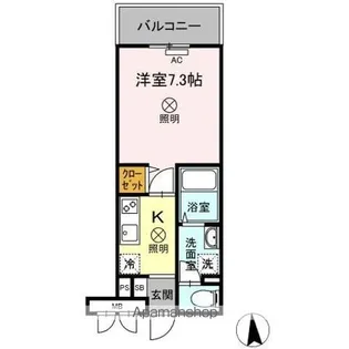 グレイス厚生町【1階】の間取り