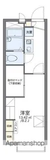 レオパレスエトワール清洲【2階】の間取り