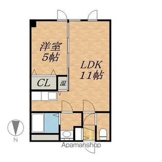 LILIS418【3階】の間取り