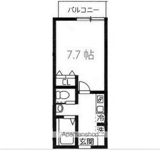 アットリラ東船橋A【3階】の間取り