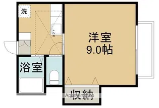 ヨシノ砂山Ⅱ【205号室】の間取り