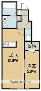 セピアメゾン【1階】の間取り