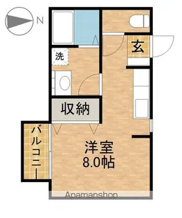 ヴィータ・ディステッサ【2階】の間取り