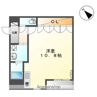 メゾンドモンブラン【1階】の間取り