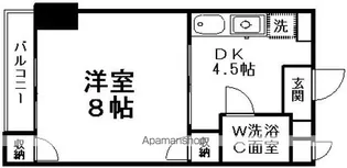 コーポ森久【7階】の間取り