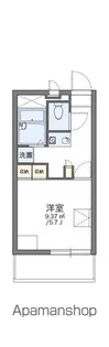 レオパレスル・レーヴ【3階】の間取り