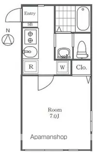 ファミリエールエム本千葉【1階】の間取り