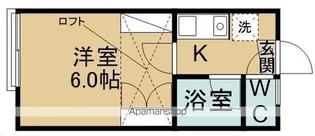 ベルトピア仙台9【205号室】の間取り