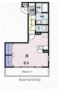 ベル・アルカンシェル【2階】の間取り
