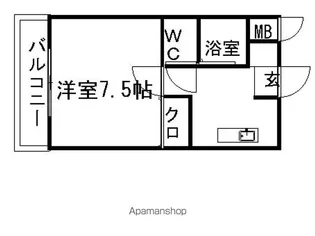 岩手県盛岡市みたけ1丁目【マンション】の間取り