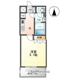 ルミナスタウン【2階】の間取り