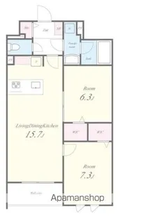 STADT NERIMAーKASUGACHO【2階】の間取り