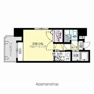 エステートモア平尾パージュ【11階】の間取り