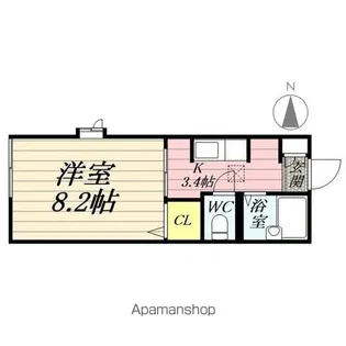 ゾンネンブルーメ【1階】の間取り