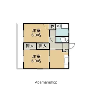 吉武荘【303号室】の間取り