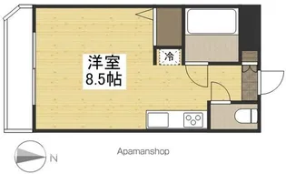 河合レジデンス【1階】の間取り