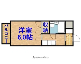 メゾンドアベニール【207号室】の間取り