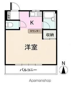 レーベルハイツ【5階】の間取り