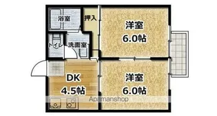 パナハイツセンチュリー【1階】の間取り