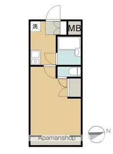 メゾンエスポワール2号館【203号室】の間取り