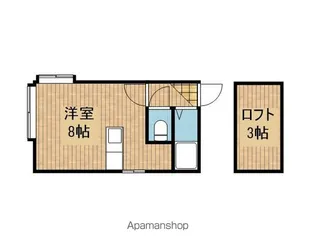 AMSスイート35B棟【205号室】の間取り