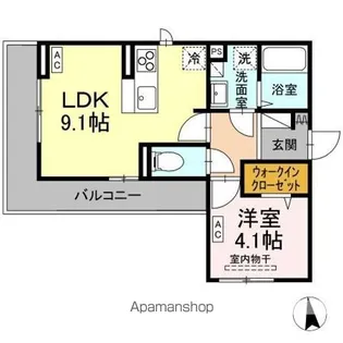 アトラエンテ【3階】の間取り