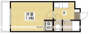 サンヒルズ古市【4階】の間取り