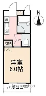 フリーダムリバーサイド【3階】の間取り