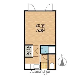 北海道中川郡本別町北5丁目【アパート】の間取り