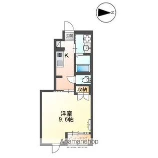 ルミエール宮路【101号室】の間取り