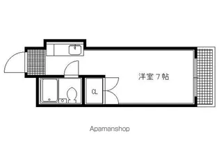 フォーレス鞍馬口【203号室】の間取り