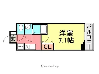 フレシール昭和通【5階】の間取り
